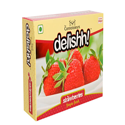 Buy Delishh Strawberries Frozen Fresh Online at Best Price of Rs 284