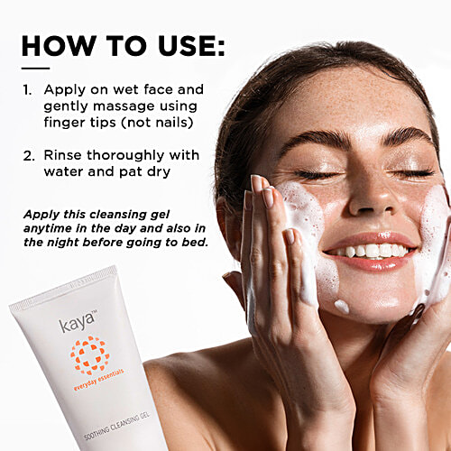 Kaya Clinic Soothing Cleansing Gel - Soap Free, 100 ml  