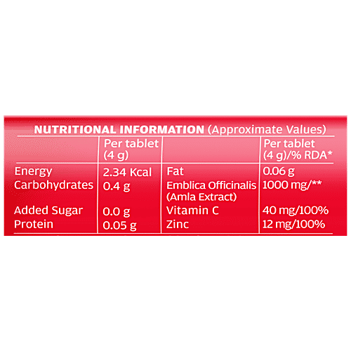 Maxify Natural Vitamin C & Zinc - Effervescent Tablets, 20 pcs
