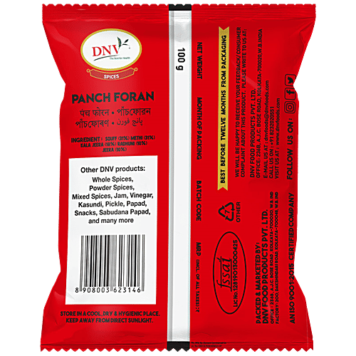 DNV Panch Foran, 100 g Pouch 