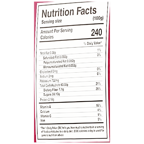 D NATURE FRESH Prunes, 200 g Box