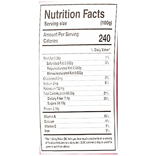 D NATURE FRESH Prunes, 250 g Pouch 