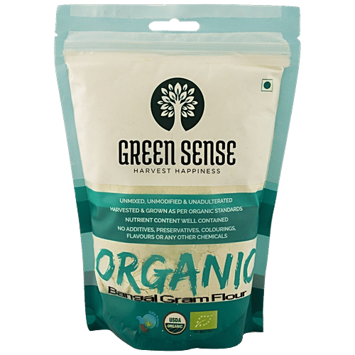 Buy Green Sense Organic Besan/Bengal Gram Flour Online at Best Price of