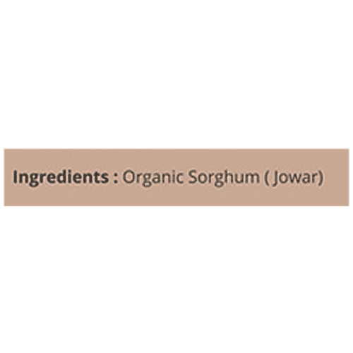 Green Sense Organic Sorghum Flour/Jowar Atta, 500 g