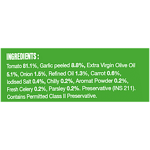 Little Italy  Acasa Arrabbiata Pasta Sauce, 300 g  Authentic Taste
 Delectable Flavour