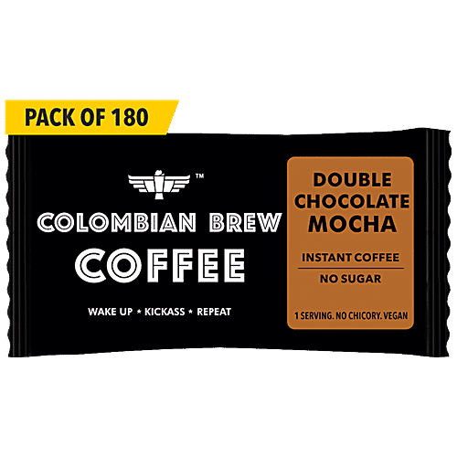Buy Colombian Brew Coffee Instant Coffee Double Chocolate Mocha, No
