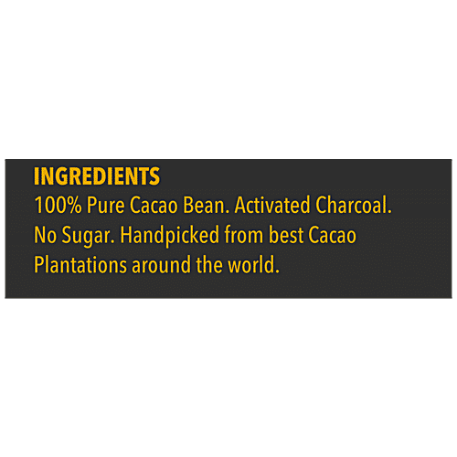 Christopher Cocoa Activated Charcoal Dark Cocoa - Black, Unsweetened, Baking Use, For Cake, Hot Chocolate, Drinking Shakes, 100 g
