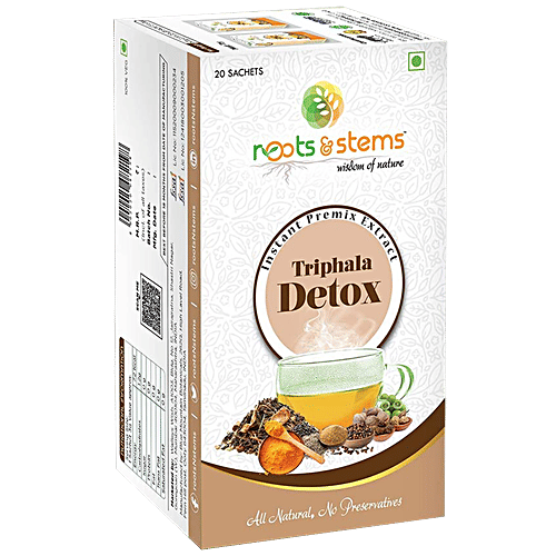 Buy ROOTS & STEMS Triphala Detox Premix Online at Best Price of Rs 375