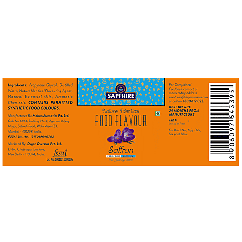 Buy Sapphire Food Flavour Essence Saffron Online at Best Price of Rs