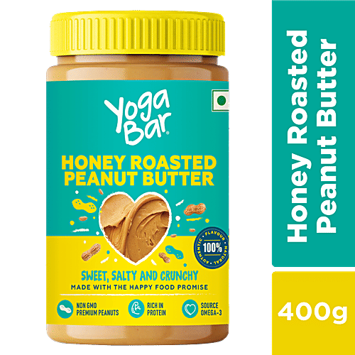 Buy Yoga Bar Honey Roasted Peanut Butter Sweet, Salty & Crunchy, Non