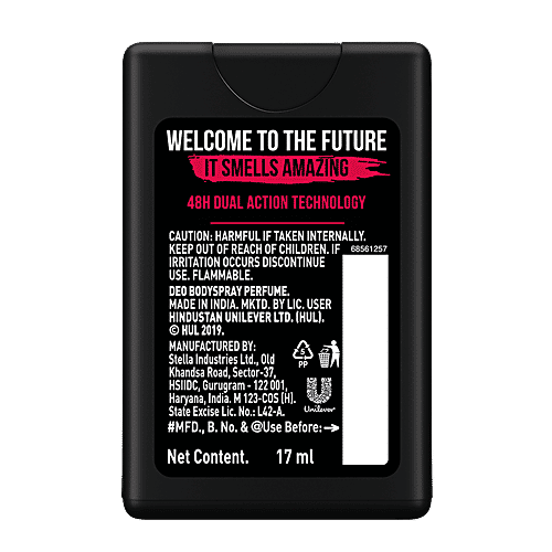 Buy Axe Pocket Deodorant Signature Ticket Intense For Men, Long