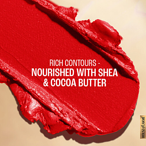 Lakme Lipstick - 9 To 5 Primer + Matte, Red Twist, 3.6 g