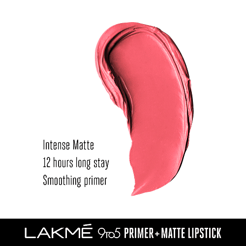 Buy Lakme Lipstick 9 To 5 Primer + Matte, Blush Pink Online at Best