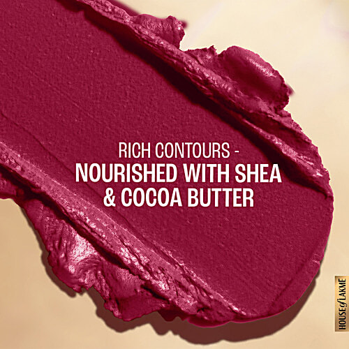 Lakme Lipstick - 9 To 5 Primer + Matte, Red Velvet, 3.6 g