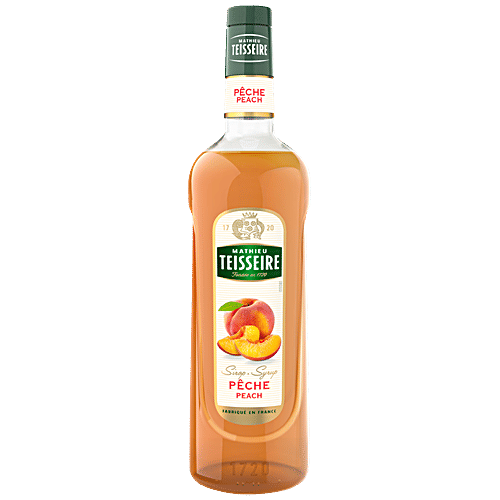 Mathieu Teisseire Peach Syrup, 700 ml