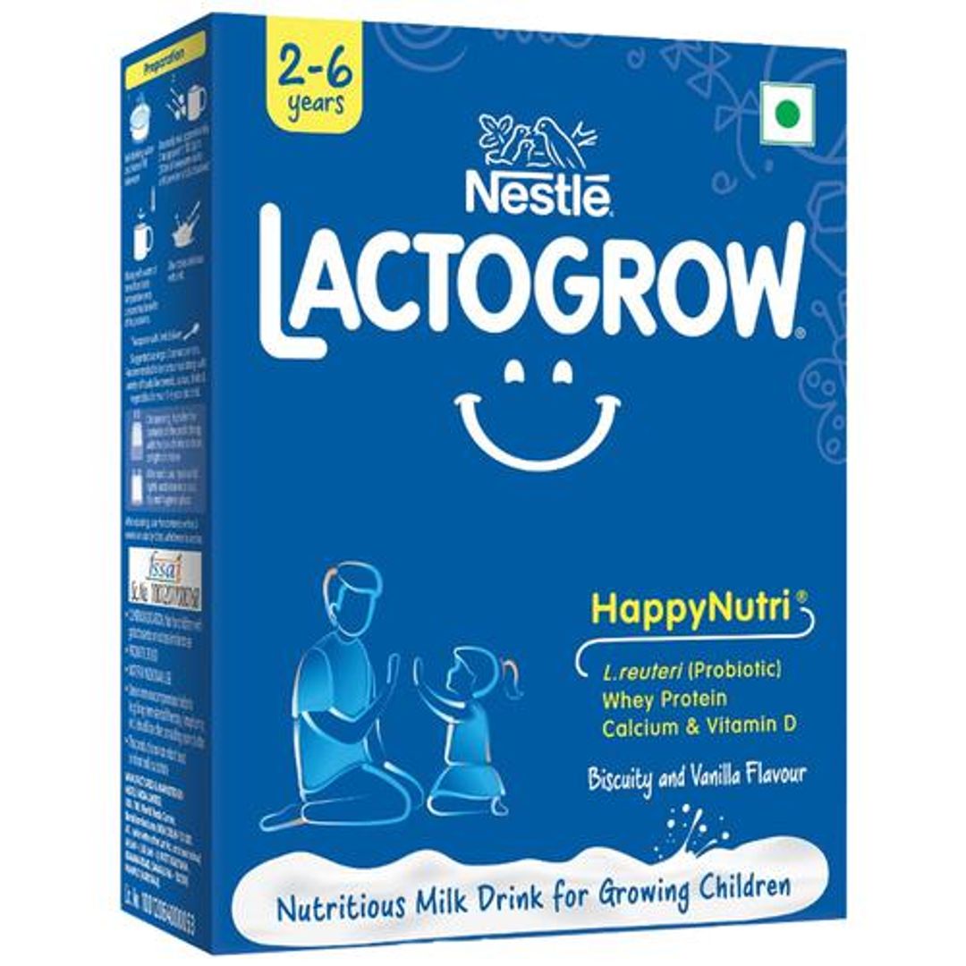 Nestle  Lactogrow Nutritious Milk Drink For Growing Children - Immunity System Functioning & Growth, 400 g Bag-In-Box