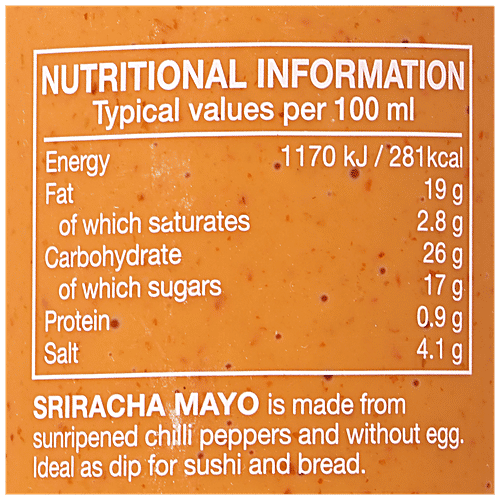 Flying Goose Sriracha Mayo Sauce - Adds Flavour, 455 ml  Hygienically Packed
 Delicious & Fiery Condiment