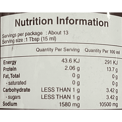 Megachef Premium Fish Sauce, 200 ml  