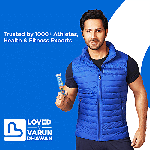 Fast&Up Reload Electrolyte Energy & Hydration Drink - Effervescent Tablets - Orange Flavour, 20 pcs