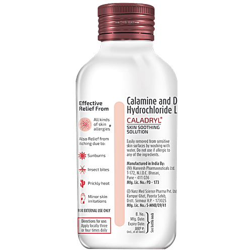 Caladryl Skin Allergy Lotion - Expert Skin Soothing Solution, 65 ml