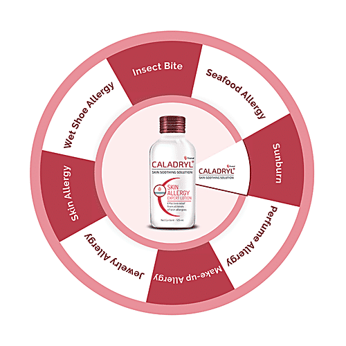 Caladryl Skin Allergy Lotion - Expert Skin Soothing Solution, 65 ml