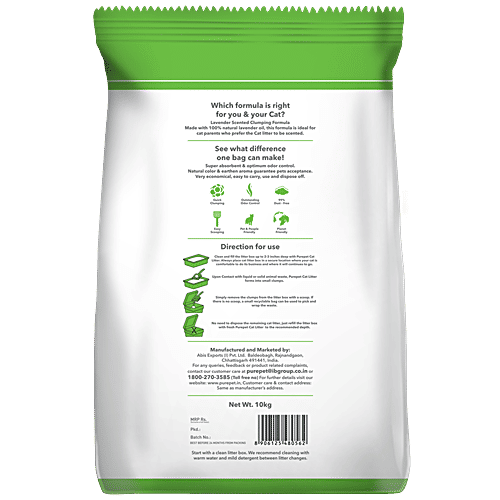 Buy Purepet Cat Litter Super Absorbent & Clumping Formula For