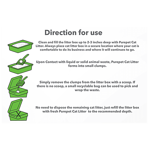 Buy Purepet Cat Litter Super Absorbent & Clumping Formula For