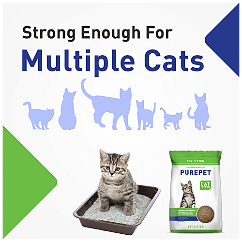 Buy Purepet Cat Litter Super Absorbent & Clumping Formula For