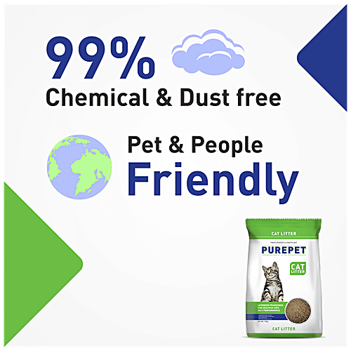 Buy Purepet Cat Litter Super Absorbent Clumping Formula For Multiple