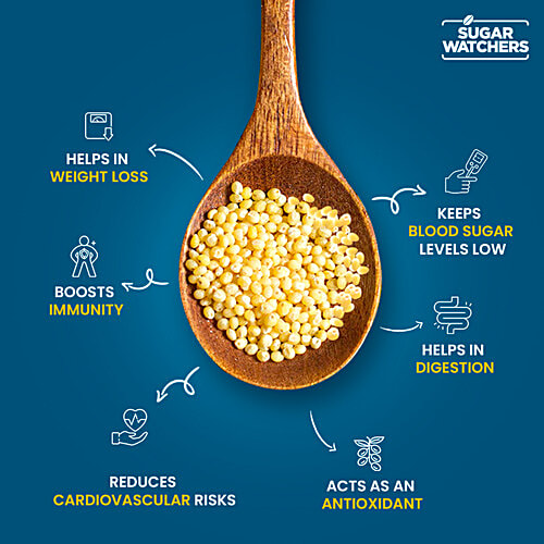 Sugar Watchers Millet Low GI Instant Dosa Mix | Diabetic Friendly | Gluten Free, 200 g  