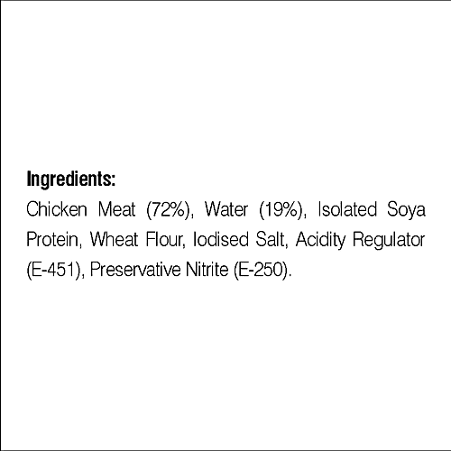 Keventer Ready To Cook Frozen Snack - Natural Wood Smoked Chicken Loaf, 500 g  