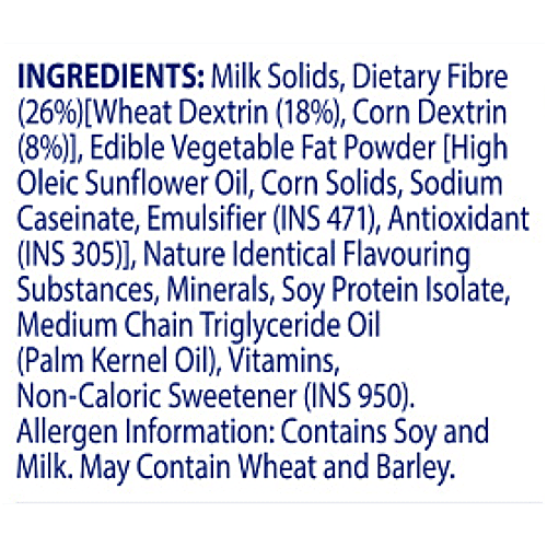 Horlicks Diabetes Plus Vanilla Flavour Powder, 400 g Helps Manage Blood Sugar, Weight Management, Reduce Cholesterol, Zero Added Sugar