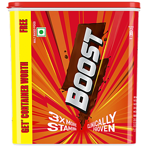 Buy Boost Energy & Nutrition Drink 3X More Stamina Online at Best