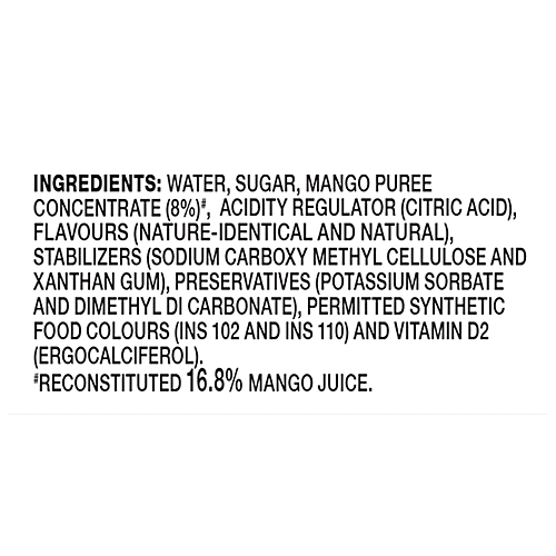 Buy Paperboat Swing Slurpy Mango Juice Enriched With Vitamin D, No