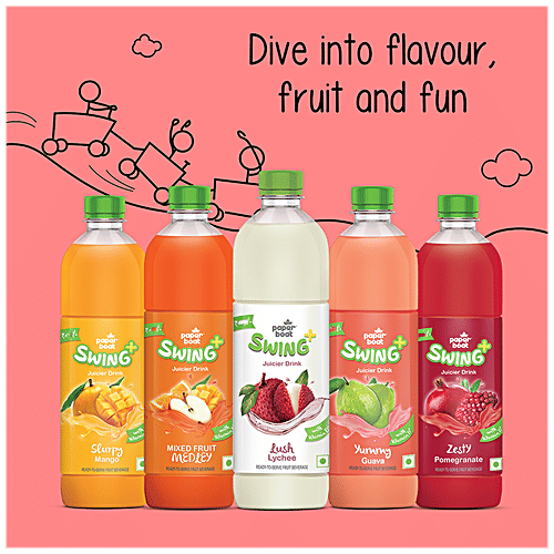 Buy Paperboat Swing Slurpy Mango Juice Enriched With Vitamin D, No