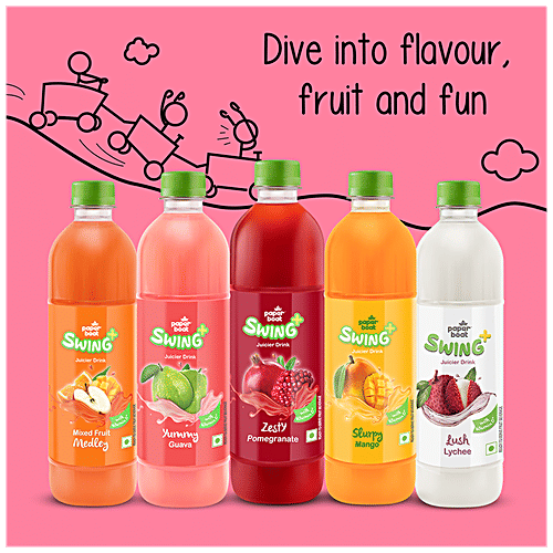 Paper Boat Swing Mixed Fruit Medley Juicer Drink, 600 ml