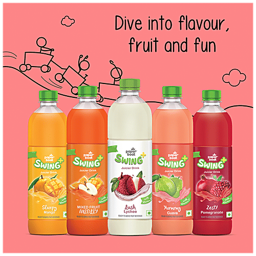 Buy Paperboat Swing Yummy Guava Juice Enriched With Vitamin D, No