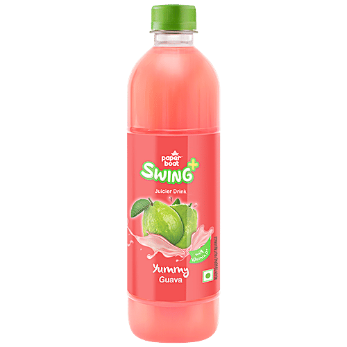 Paper Boat Swing Yummy Guava Juicer Drink, 600 ml  