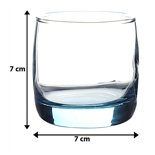 Deli Juice Glass Set - Blue, 6 pcs