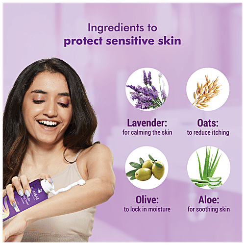 Bombay Shaving Company Bombae Lavender Shaving Foam For Women, 200 ml  