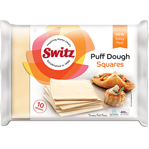 Switz Puff Dough Squares, 400 g  