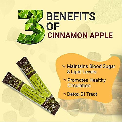 Buy Herbs N Root Cinnamon Apple Instant Herbal Tea Apple Flavour