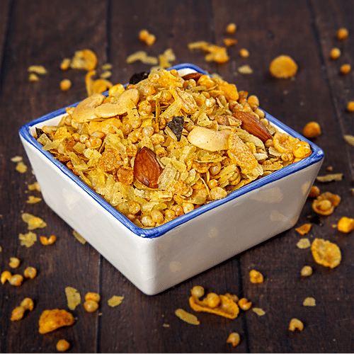 Delight Foods Roasted Poha Jowar Dry Fruits Chiwda In Olive oil, 200 g  