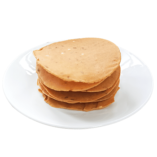 Delight Foods Hurali Happala Or Horsegram Papad - Roast/Fry Use, 340 g