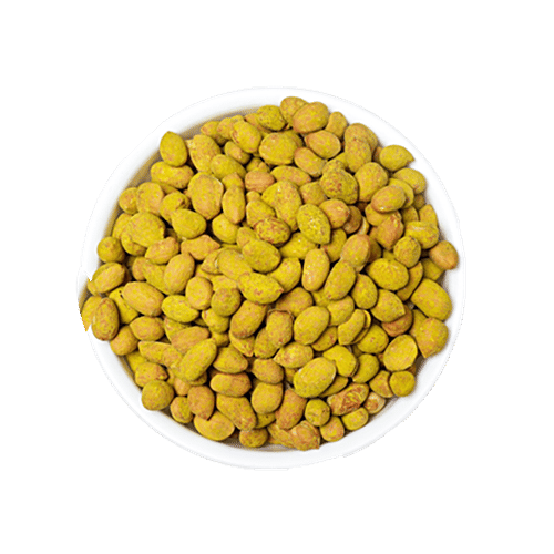 Delight Foods Chinatamani Kadalebeeja - Roasted Spicy Peanuts, 350 g  