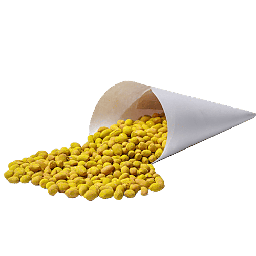 Delight Foods Chinatamani Kadalebeeja - Roasted Spicy Peanuts, 350 g  