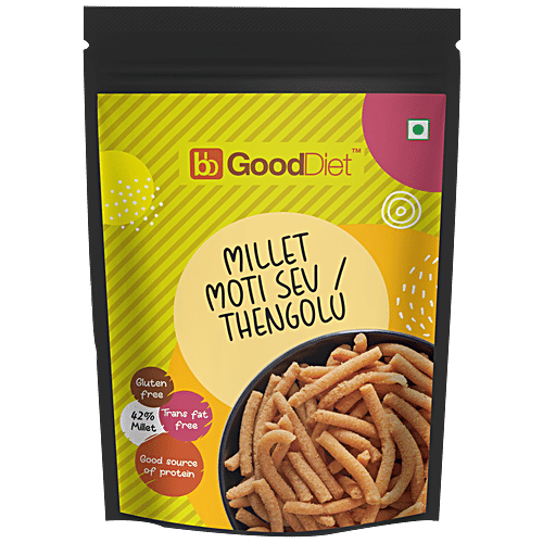 bb Gooddiet Millet Moti Sev / Thengolu, 100 g  