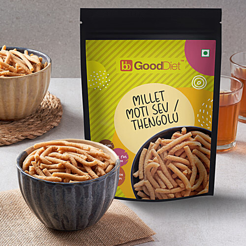 bb Gooddiet Millet Moti Sev / Thengolu, 100 g  