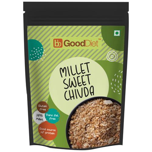 GoodDiet Millet Sweet Chivda, 75 g  