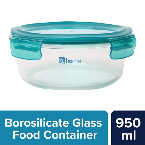 Glass Lock, Container Round 950 ml